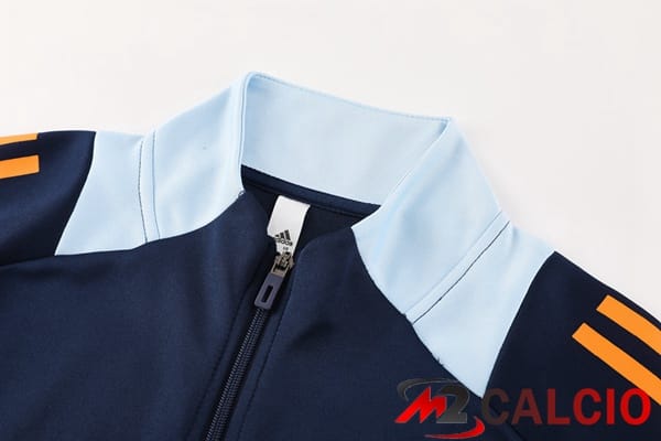 Insieme Tuta Calcio - Giacca Real Madrid Blu Reale 2024/2025