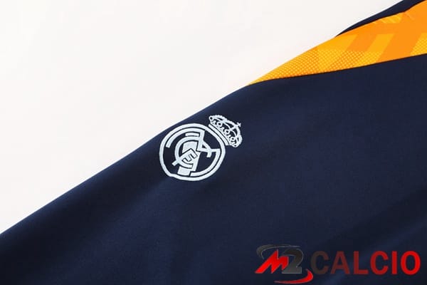 Insieme Tuta Calcio - Giacca Real Madrid Blu Reale 2024/2025
