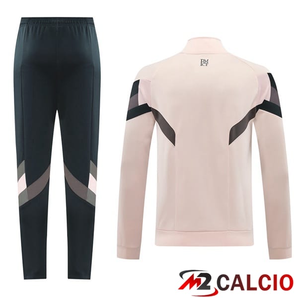 Insieme Tuta Calcio - Giacca Real Madrid Rosa 2024/2025