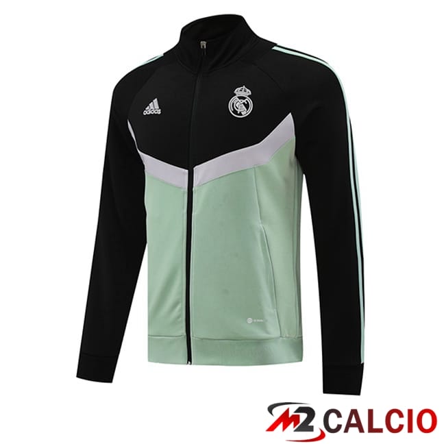 Maglie Calcio Personalizzate,Tute Calcio Squadre,Maglia Nazionale Italiana Calcio | Giacca Calcio Real Madrid Nero Verde 2024/2025