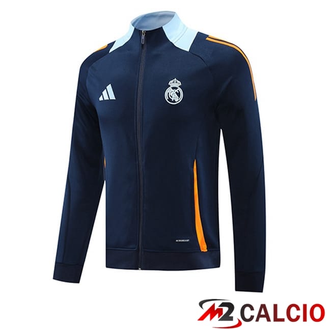 Maglie Calcio Personalizzate,Tute Calcio Squadre,Maglia Nazionale Italiana Calcio | Giacca Calcio Real Madrid Blu Reale 2024/2025