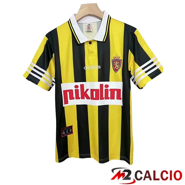 Maglie Calcio Personalizzate,Tute Calcio Squadre,Maglia Nazionale Italiana Calcio | Maglie Calcio Real Zaragoza Retro Terza 1995/1996