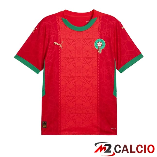 Maglie Calcio Personalizzate,Tute Calcio Squadre,Maglia Nazionale Italiana Calcio | Nuova Maglie Calcio Marocco Prima 2024/2025