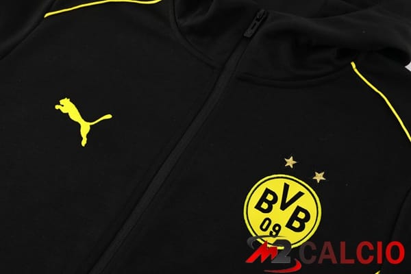 Tuta Calcio - Giacca A Vento Dortmund BVB Nero 2024/2025