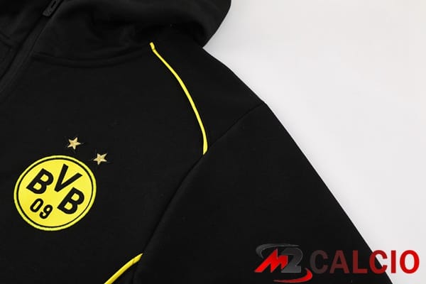 Tuta Calcio - Giacca A Vento Dortmund BVB Nero 2024/2025