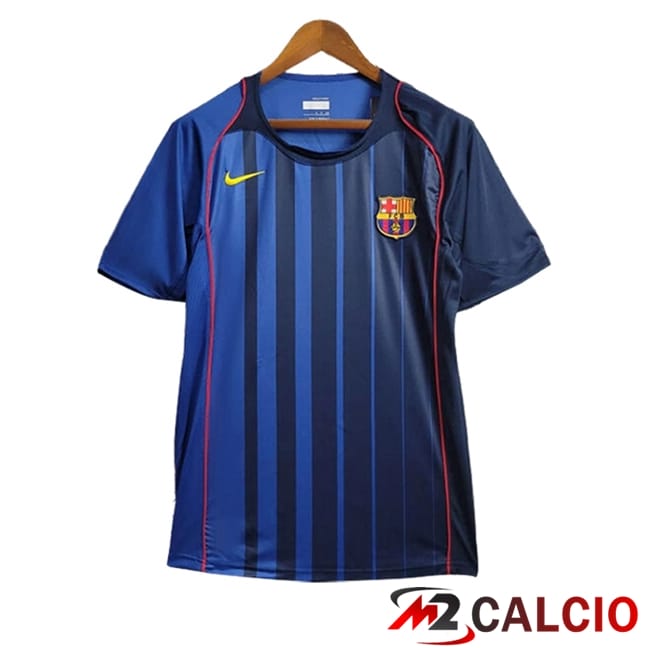 Maglie Calcio Personalizzate,Tute Calcio Squadre,Maglia Nazionale Italiana Calcio | Maglie Calcio FC Barcellona Retro Seconda 2004/2005