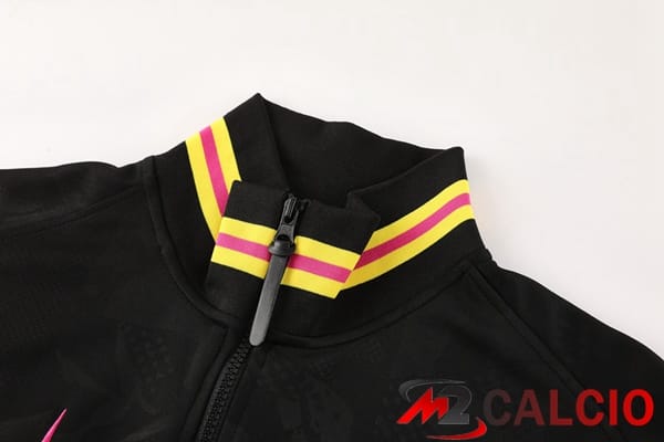 Insieme Tuta Calcio - Giacca FC Chelsea Nero 2024/2025