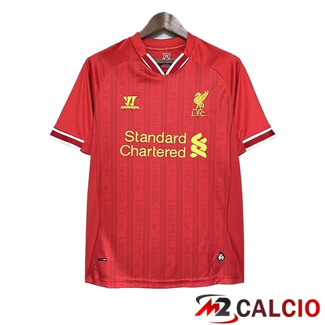 Maglie Calcio Personalizzate,Tute Calcio Squadre,Maglia Nazionale Italiana Calcio | Maglie Calcio FC Liverpool Retro Prima 2013/2014