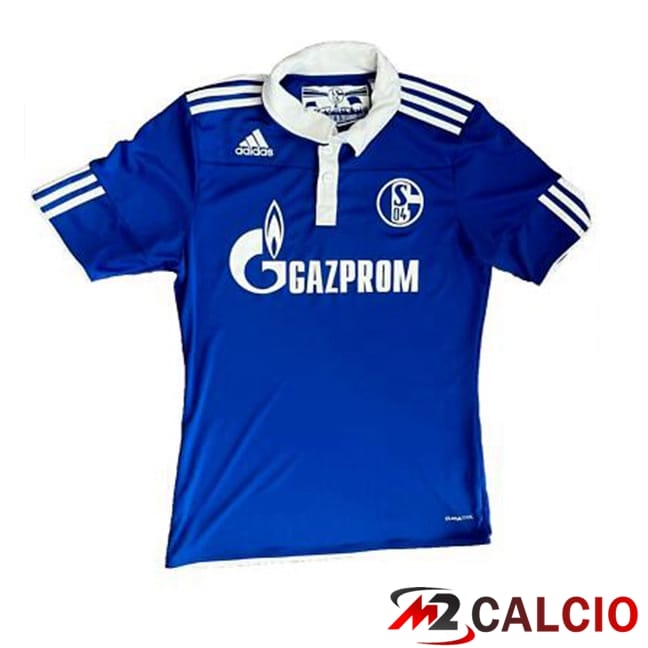 Maglie Calcio Personalizzate,Tute Calcio Squadre,Maglia Nazionale Italiana Calcio | Maglie Calcio Schalke 04 Retro Prima Blu 2010-2011