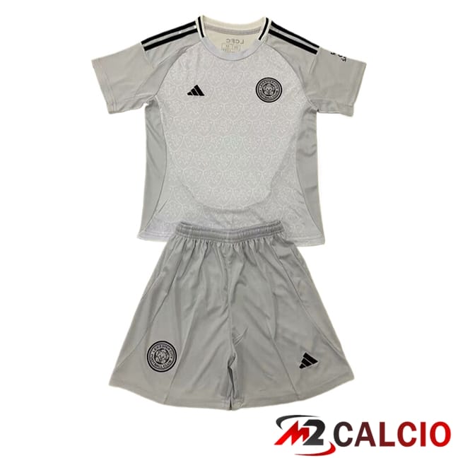 Maglie Calcio Personalizzate,Tute Calcio Squadre,Maglia Nazionale Italiana Calcio | Maglie Calcio Leicester City Bambino Terza 2024/2025