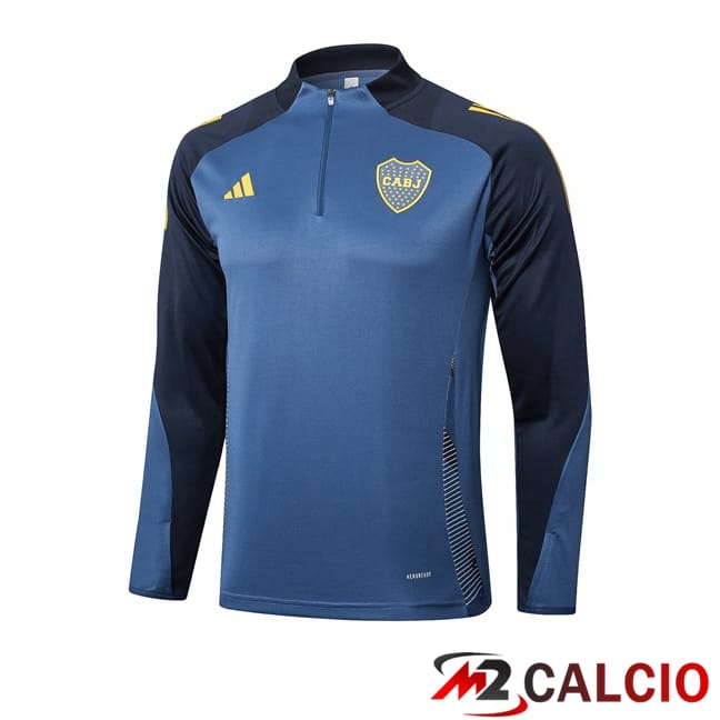 Maglie Calcio Personalizzate,Tute Calcio Squadre,Maglia Nazionale Italiana Calcio | Felpa Allenamento Boca Juniors Blu Reale 2025/2026