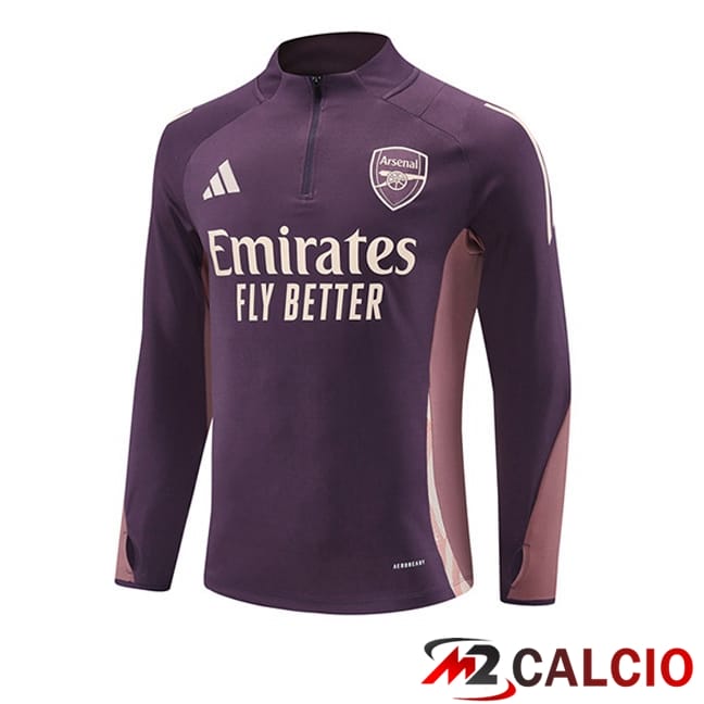 Felpa Allenamento Arsenal Viola 2025/2026