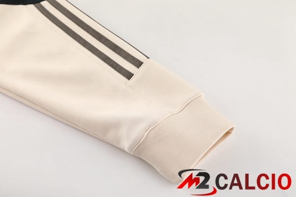 Tuta Calcio - Felpa Con Cappuccio Real Madrid Giallo 2025/2026