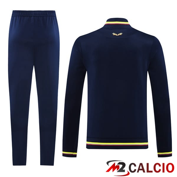 Insieme Tuta Calcio - Giacca Colombia Blu Reale 2025/2026