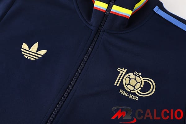 Insieme Tuta Calcio - Giacca Colombia Blu Reale 2025/2026
