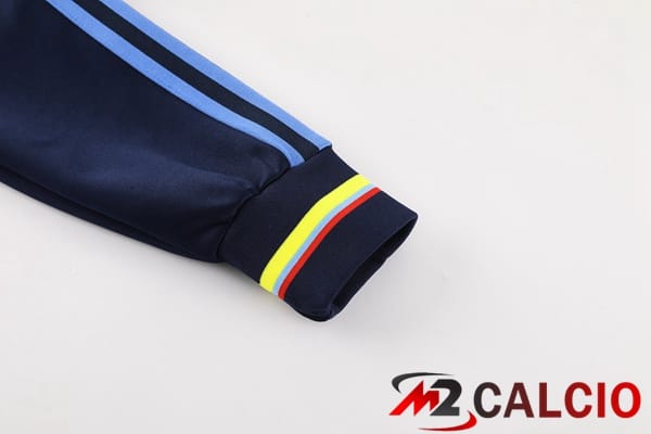 Insieme Tuta Calcio - Giacca Colombia Blu Reale 2025/2026