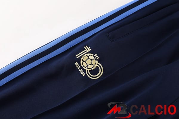 Insieme Tuta Calcio - Giacca Colombia Blu Reale 2025/2026