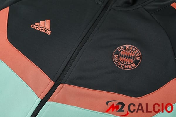 Insieme Tuta Calcio - Giacca Bayern Monaco Verde 2025/2026