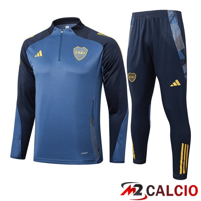 Maglie Calcio Personalizzate,Tute Calcio Squadre,Maglia Nazionale Italiana Calcio | Insieme Tuta Calcio Boca Juniors Blu Reale 2025/2026