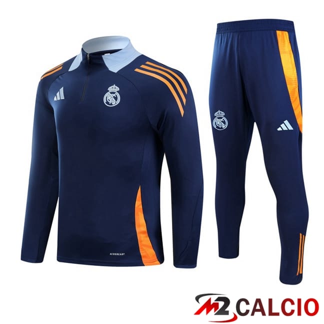 Maglie Calcio Personalizzate,Tute Calcio Squadre,Maglia Nazionale Italiana Calcio | Insieme Tuta Calcio Real Madrid Blu Reale 2025/2026