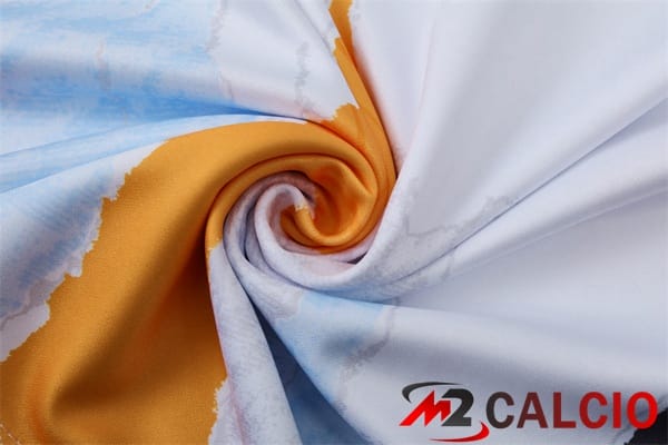 Insieme Tuta Calcio Real Madrid Bianco Giallo 2025/2026