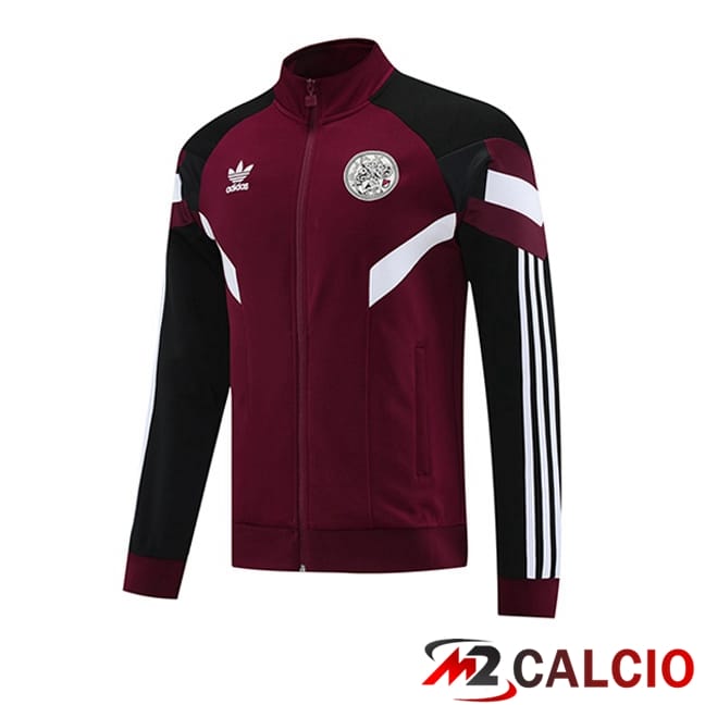 Maglie Calcio Personalizzate,Tute Calcio Squadre,Maglia Nazionale Italiana Calcio | Giacca Calcio AFC Ajax Rosso 2025/2026