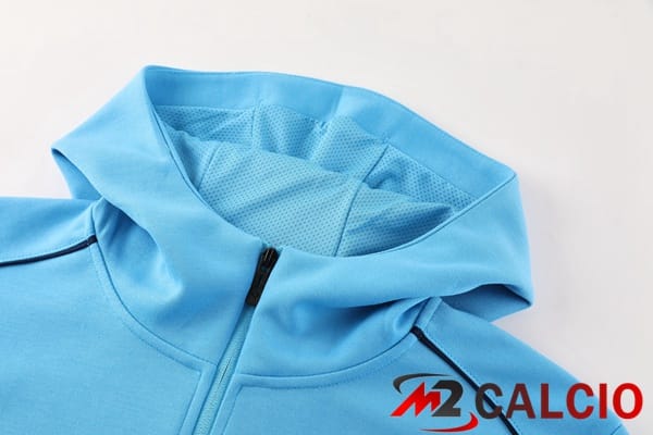 Tuta Calcio - Giacca A Vento Manchester City Blu 2025/2026