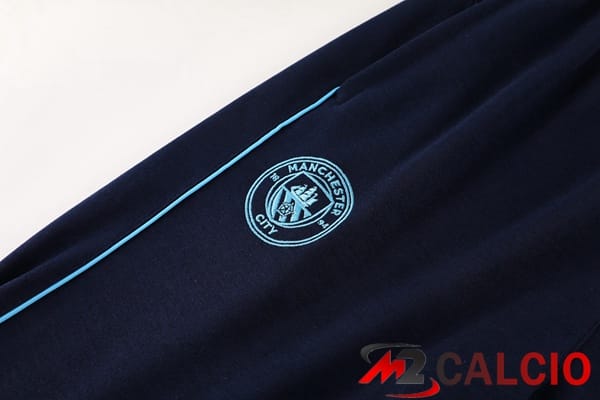 Tuta Calcio - Giacca A Vento Manchester City Blu 2025/2026