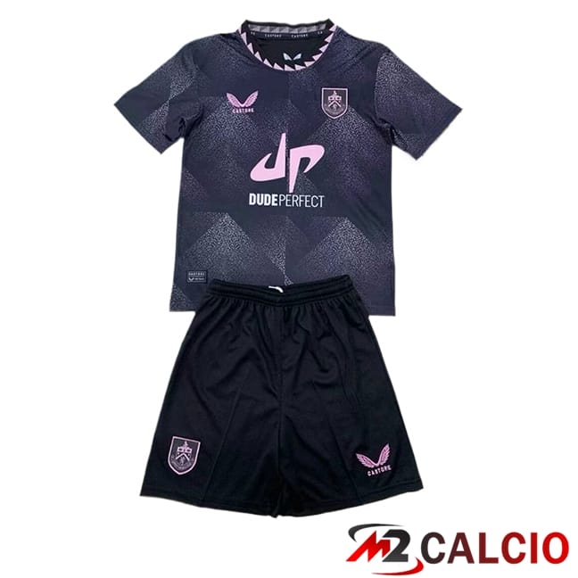 Maglie Calcio Personalizzate,Tute Calcio Squadre,Maglia Nazionale Italiana Calcio | Maglie Calcio Burnley Bambino Seconda 2024/2025