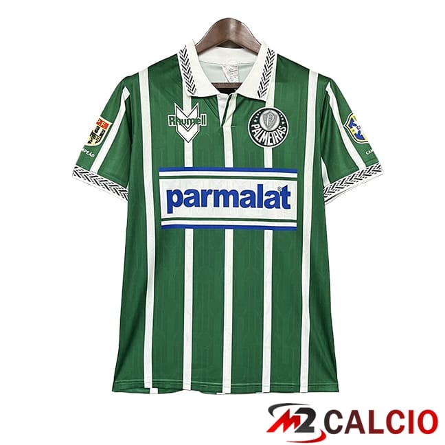 Maglie Calcio Personalizzate,Tute Calcio Squadre,Maglia Nazionale Italiana Calcio | Maglie Calcio Palmeiras Retro Prima 1994/1995