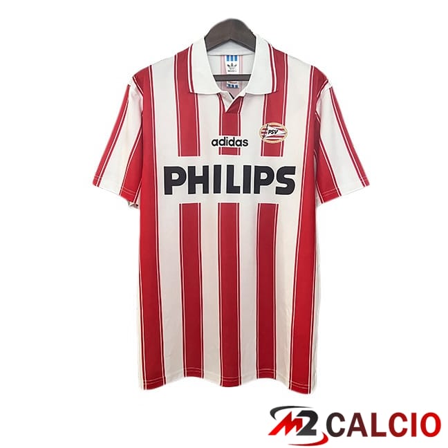 Maglie Calcio Personalizzate,Tute Calcio Squadre,Maglia Nazionale Italiana Calcio | Maglie Calcio PSV Eindhoven Retro Prima Rosso 1994-1995
