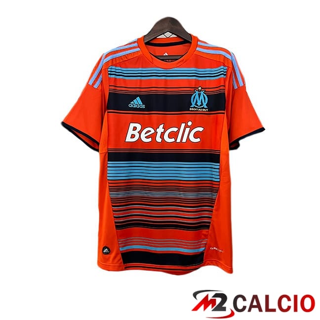 Maglie Calcio Personalizzate,Tute Calcio Squadre,Maglia Nazionale Italiana Calcio | Maglie Calcio Marsiglia OM Retro Terza Arancia 2011-2012