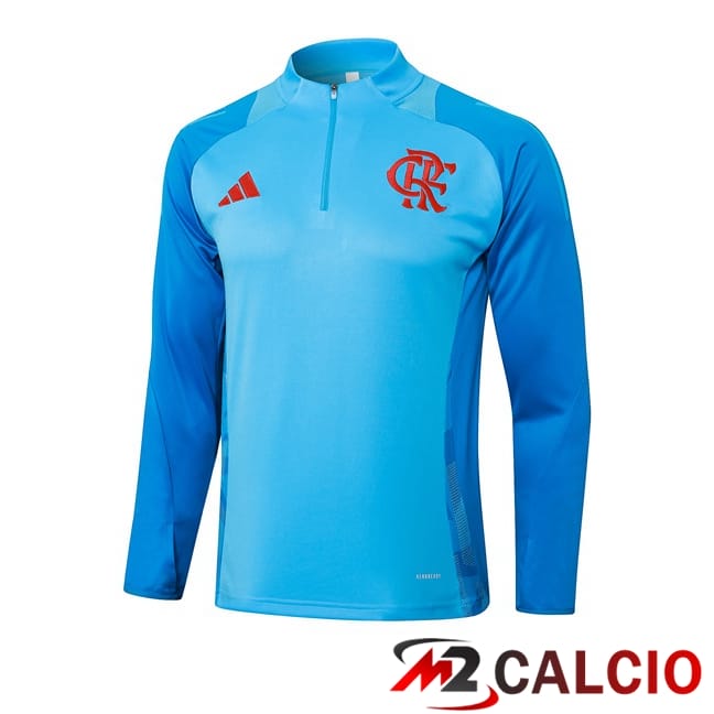 Maglie Calcio Personalizzate,Tute Calcio Squadre,Maglia Nazionale Italiana Calcio | Felpa Allenamento Flamengo Blu 2025/2026