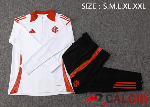 Insieme Tuta Calcio SC Internacional Bianco 2025/2026