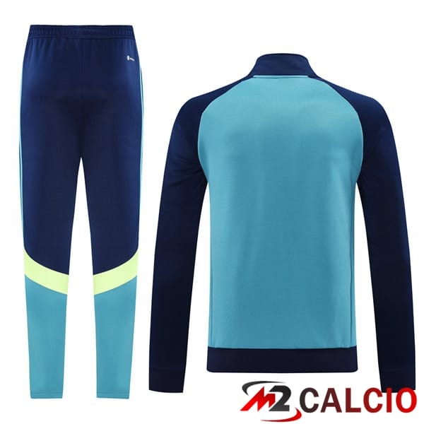 Insieme Tuta Calcio - Giacca AFC Ajax Blu Reale 2025/2026