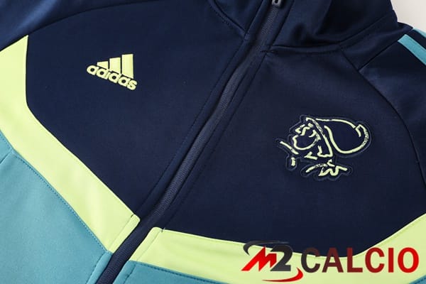 Insieme Tuta Calcio - Giacca AFC Ajax Blu Reale 2025/2026