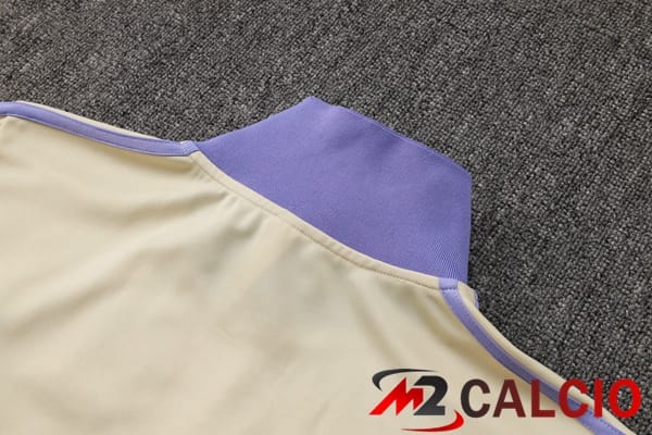 Insieme Tuta Calcio - Giacca Real Madrid Giallo 2025/2026