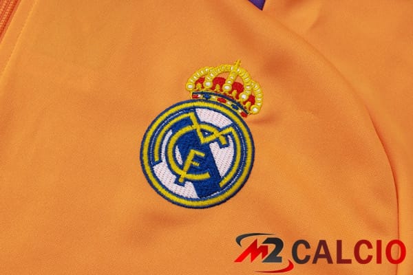 Insieme Tuta Calcio - Giacca Real Madrid Arancia 2025/2026