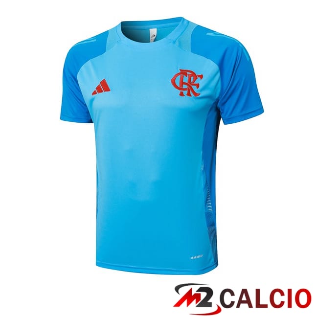T Shirt Allenamento Flamengo Blu 2025/2026