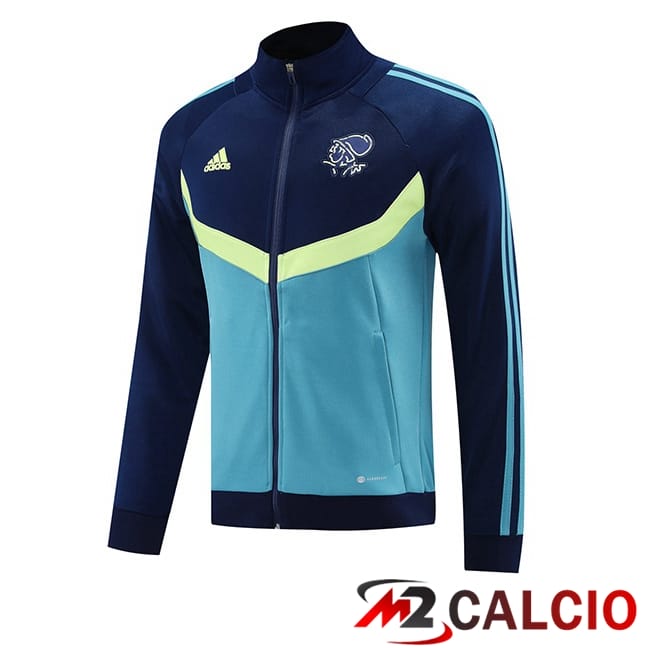 Maglie Calcio Personalizzate,Tute Calcio Squadre,Maglia Nazionale Italiana Calcio | Giacca Calcio AFC Ajax Blu Reale 2025/2026