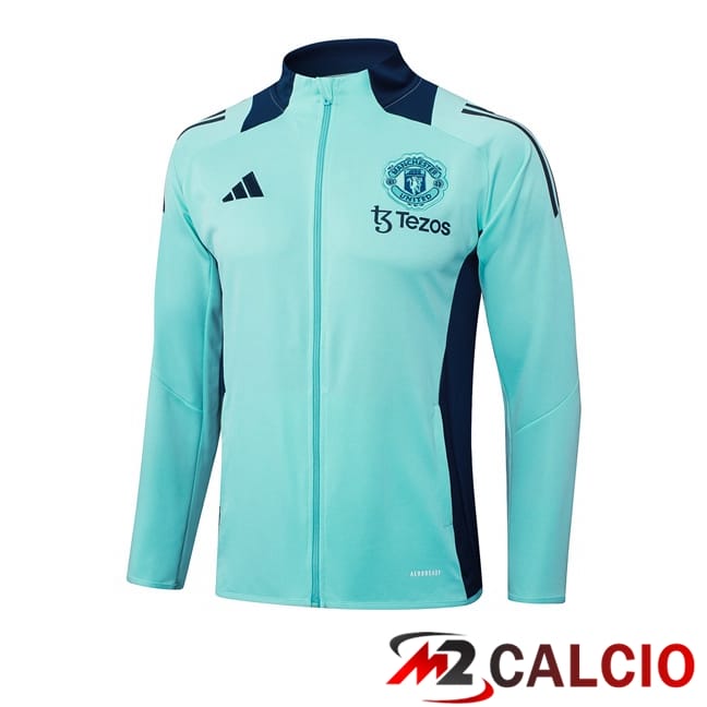 Maglie Calcio Personalizzate,Tute Calcio Squadre,Maglia Nazionale Italiana Calcio | Giacca Calcio Manchester United Verde 2025/2026