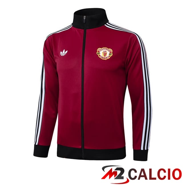 Maglie Calcio Personalizzate,Tute Calcio Squadre,Maglia Nazionale Italiana Calcio | Giacca Calcio Manchester United Rosso 2025/2026