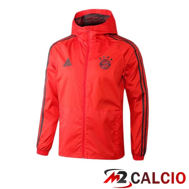 Maglie Calcio Personalizzate,Tute Calcio Squadre,Maglia Nazionale Italiana Calcio | Giacca A Vento Bayern Monaco Rosso 2025/2026