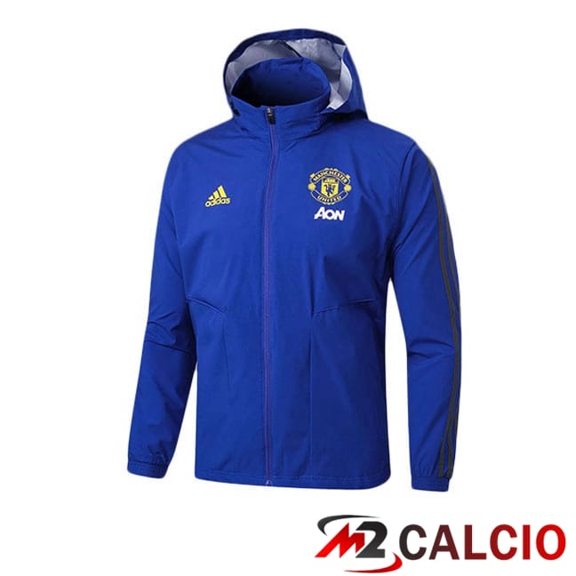 Maglie Calcio Personalizzate,Tute Calcio Squadre,Maglia Nazionale Italiana Calcio | Giacca A Vento Manchester United Blu 2025/2026
