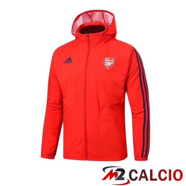 Maglie Calcio Personalizzate,Tute Calcio Squadre,Maglia Nazionale Italiana Calcio | Giacca A Vento Arsenal Rosso 2025/2026