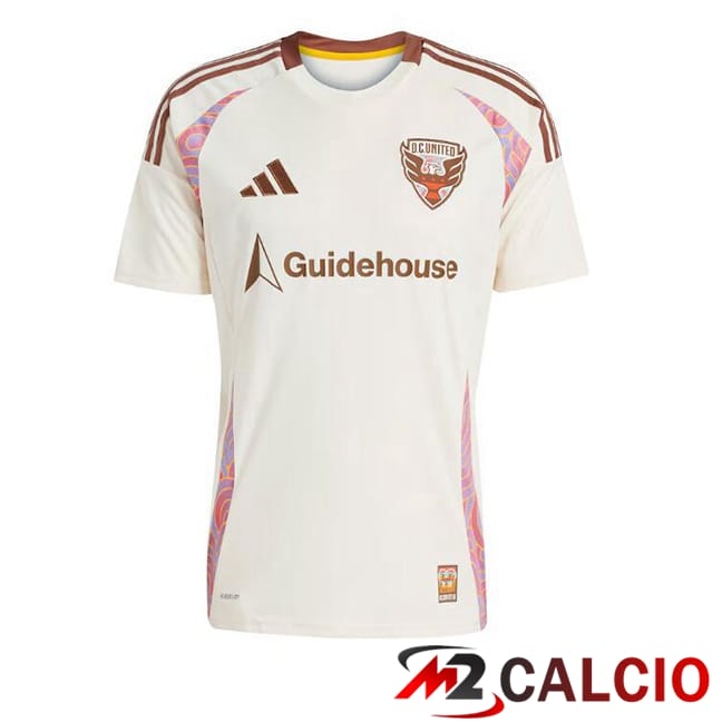Maglie Calcio Personalizzate,Tute Calcio Squadre,Maglia Nazionale Italiana Calcio | Maglie Calcio D.C United Seconda Bianco 2025/2026