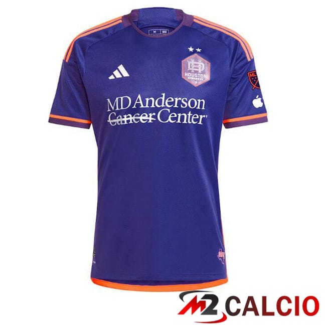 Maglie Calcio Personalizzate,Tute Calcio Squadre,Maglia Nazionale Italiana Calcio | Maglie Calcio Houston Dynamo Seconda Viola 2025/2026
