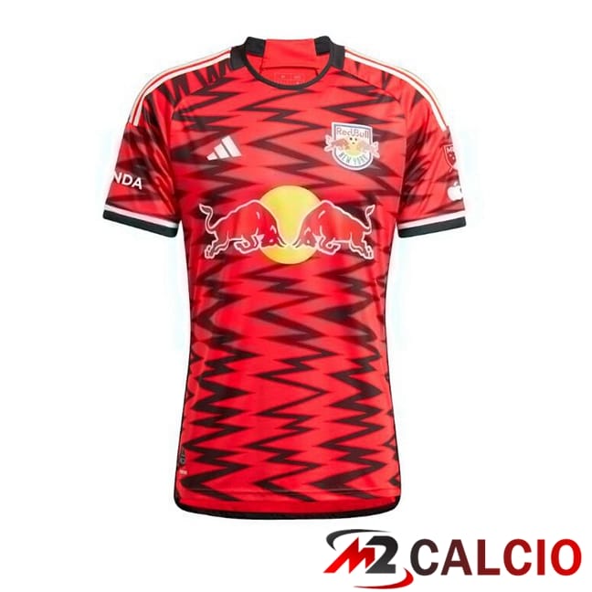 Maglie Calcio Personalizzate,Tute Calcio Squadre,Maglia Nazionale Italiana Calcio | Maglie Calcio New York Red Bulls Prima Rosso 2025/2026