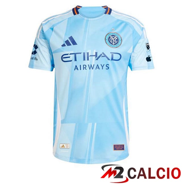Maglie Calcio Personalizzate,Tute Calcio Squadre,Maglia Nazionale Italiana Calcio | Maglie Calcio New York City Prima Blu 2025/2026