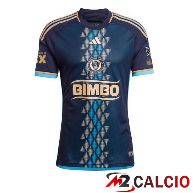 Maglie Calcio Personalizzate,Tute Calcio Squadre,Maglia Nazionale Italiana Calcio | Maglie Calcio Philadelphia Union Prima Blu Reale 2025/2026